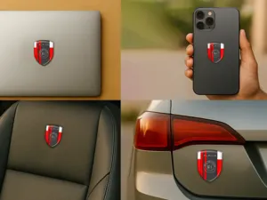 Alpina Adesivi Vetri Auto su Misura Stile Lusso Regolabili